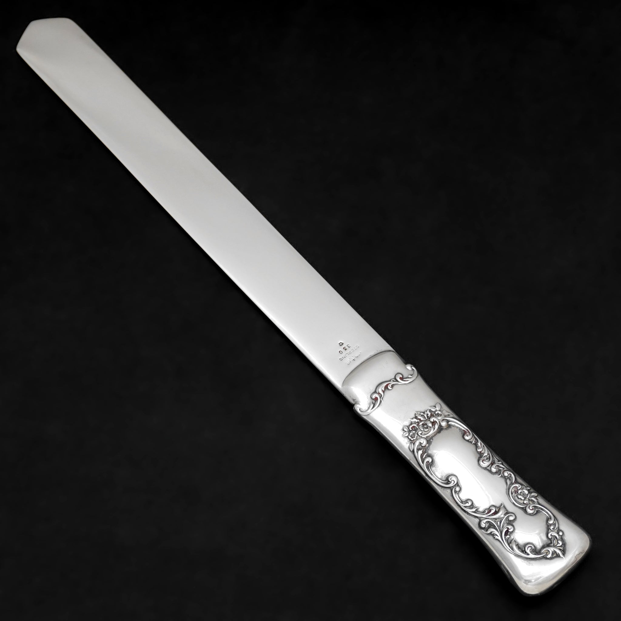 Large Antique Gorham Sterling Silver Paper Knife / Letter Opener, 1896 –  The Antique Boutique